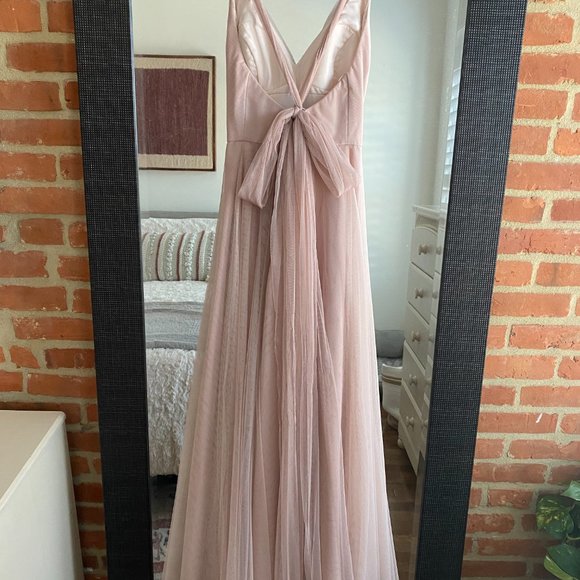 BHLDN Zaria Dress Rosewood - Size 0 - Picture 2 of 4